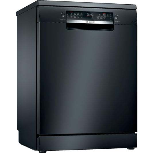 Bosch SMS6HCB01A Series 6 15-Place Setting Freestanding Dishwasher (Black)