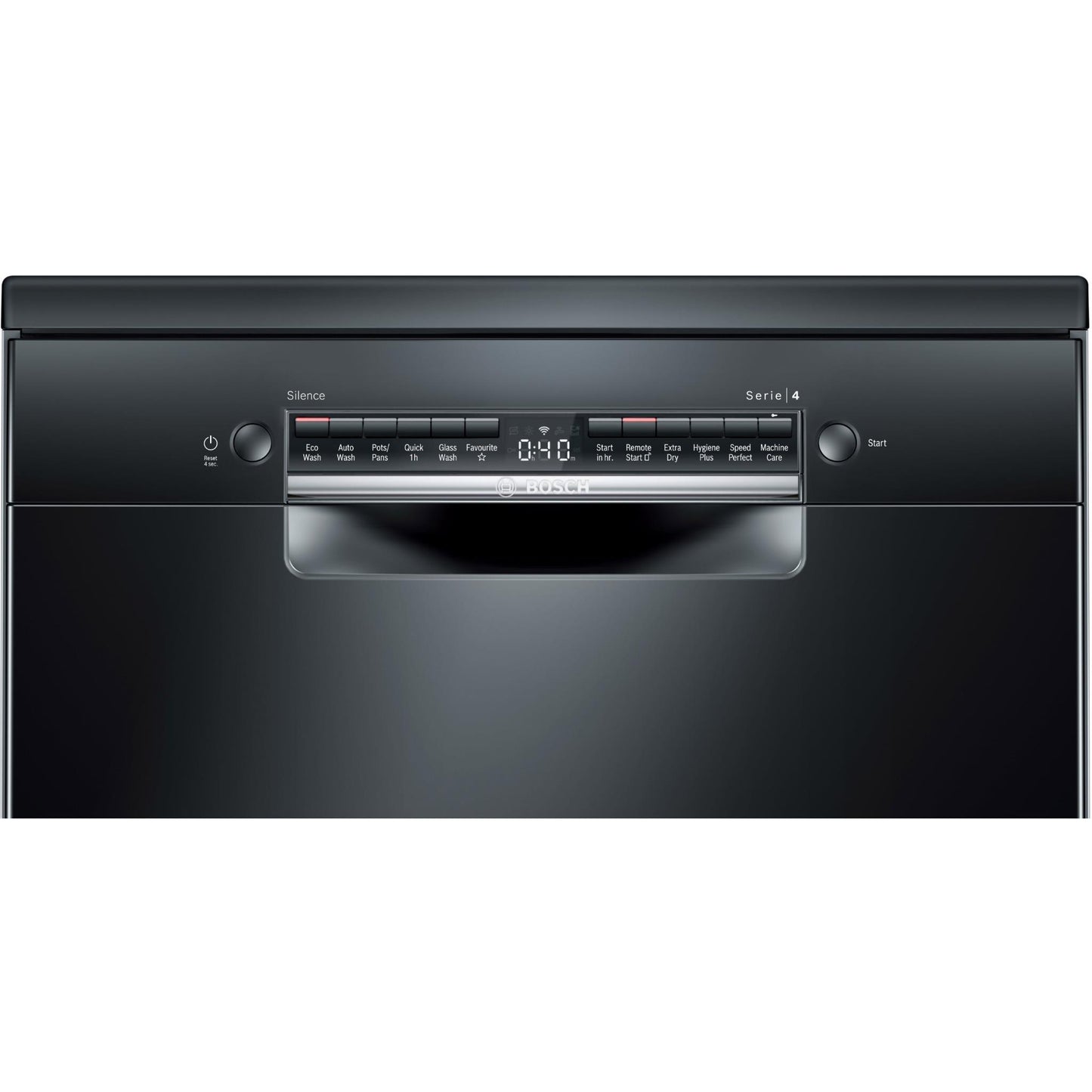 Bosch SMS4HVB01A Series 4 14-Place Setting Freestanding Dishwasher (Black)