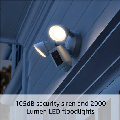 Ring Floodlight Cam Wired Plus (White)