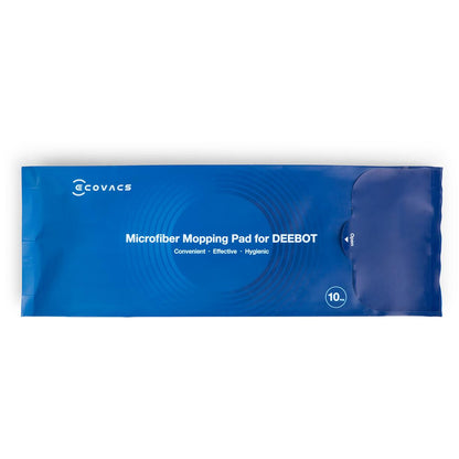 ECOVACS Microfibre Mopping Pad (10 Pack)