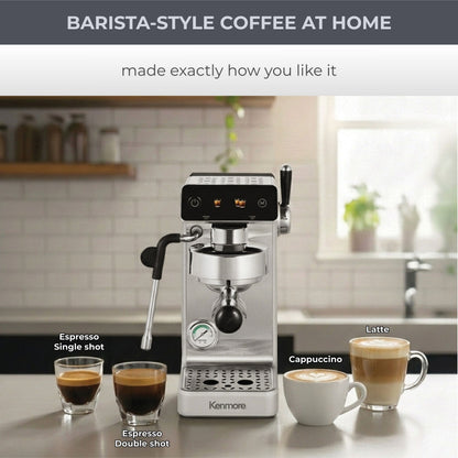 Kenmore Dualis Espresso Machine 1.2L Tank (Stainless)