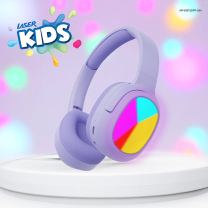 Laser Kids Wireless Headphones – Volume Limited (Purple)
