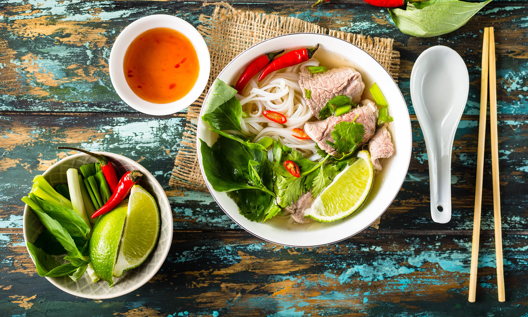 Pho Bo Vietnamese cuisine