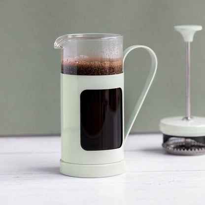 La Cafetiere Monaco 3-Cup 350ml SS/Glass French Press (Mint Green)
