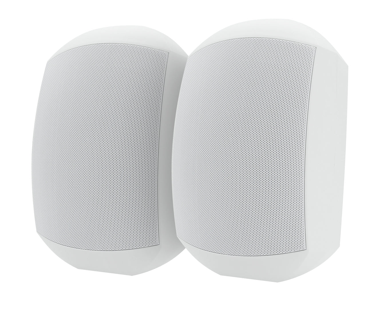 Weconic Outdoor Speaker Package with 320W Bluetooth Amplifier White 184C+4xWTP660WHT