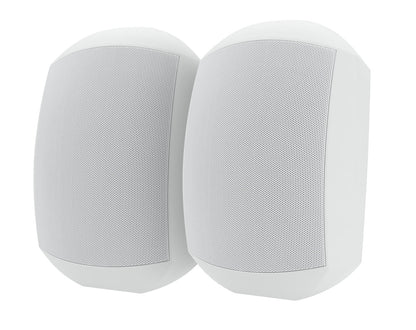 Weconic Outdoor Speaker Package with 320W Bluetooth Amplifier White 184C+4xWTP660WHT