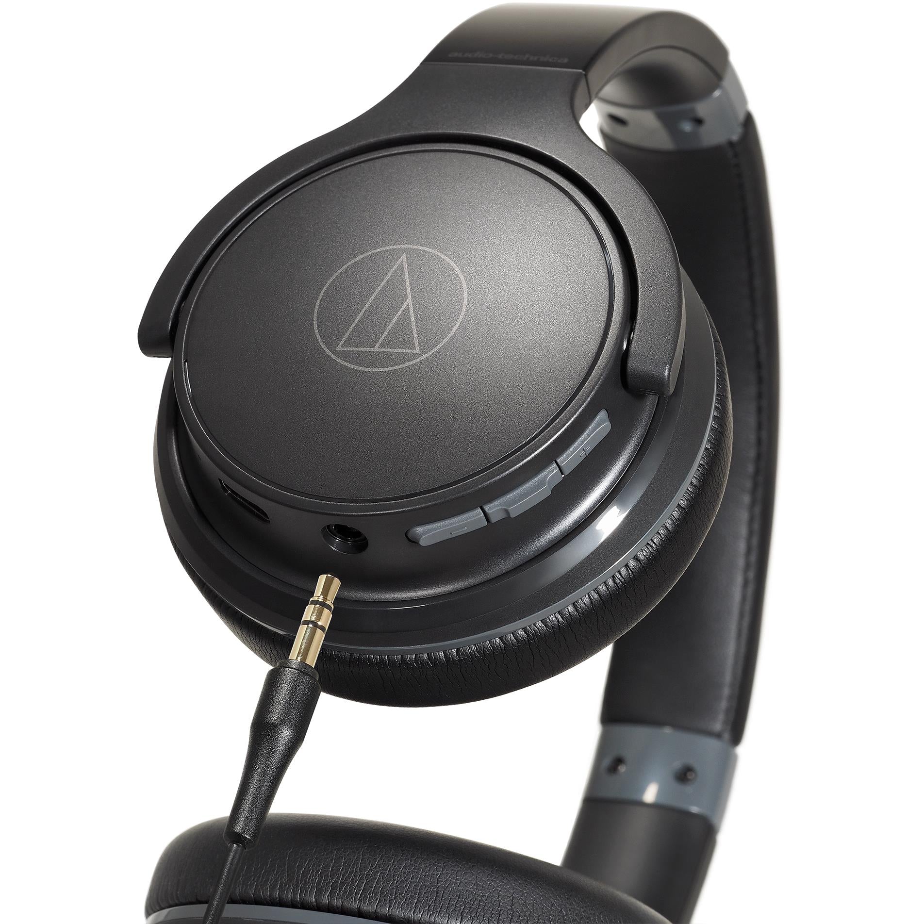 Audio-Technica ATH-S220BT Wireless On-Ear Headphones (Black)
