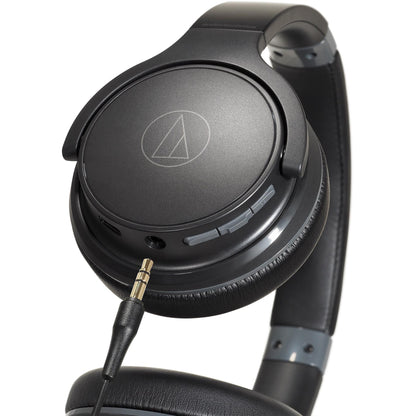 Audio-Technica ATH-S220BT Wireless On-Ear Headphones (Black)