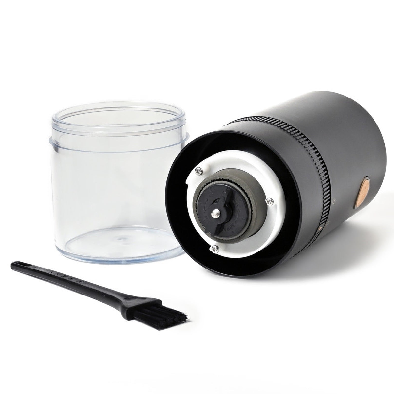 Coffee Culture USB Rechargeable Portable Coffee Travel Grinder with Blue Light