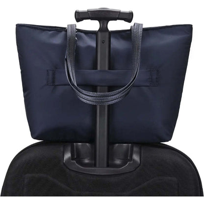 Pacsafe W Anti-Theft RFID Blocking Carryall 13" Laptop Tote Bag Navy