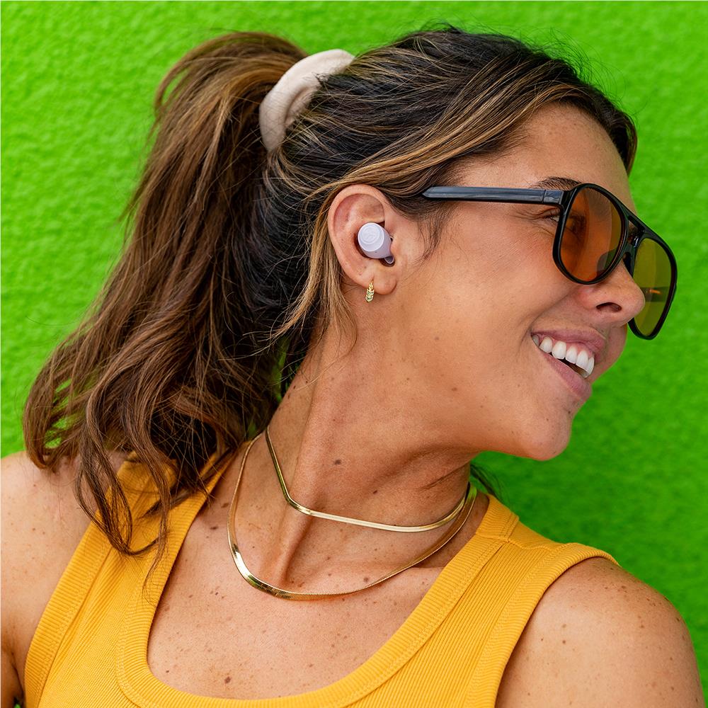 JLab Go Pop+ True Wireless Earbuds (Lilac)