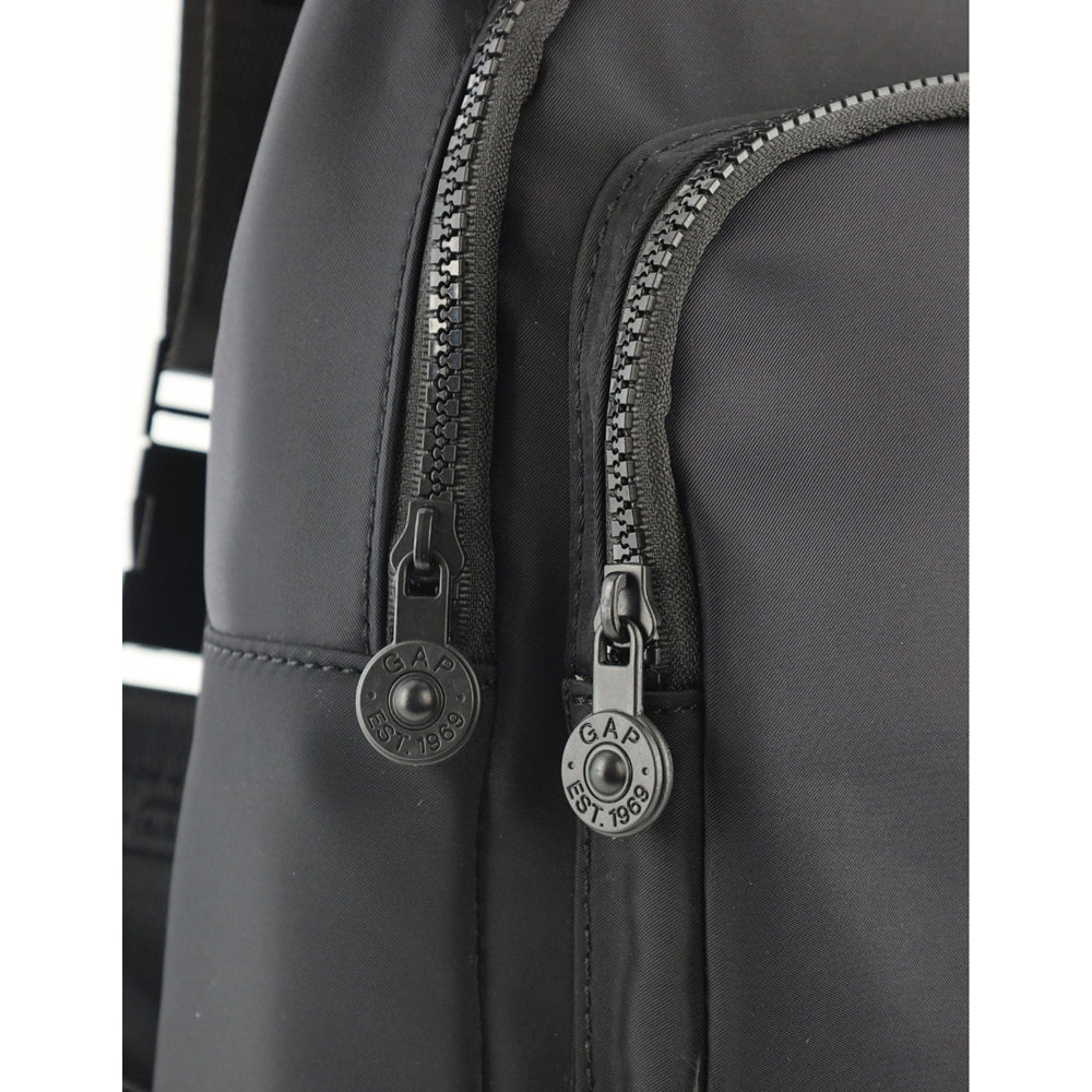 GAP Unisex Travel Nylon Crossbody/Sling Bag w/ Secure Zip 23x38cm Black