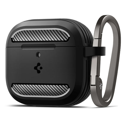 Spigen AirPods 4 Rugged Armor Case (Black)