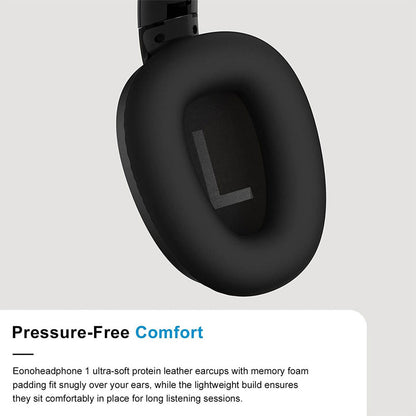 Silcron Active Noise Cancelling Bluetooth Headphones (Black)