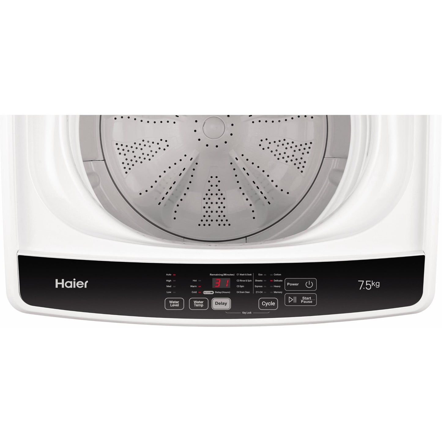 Haier HWT75AA1 7.5kg Top Load Washing Machine