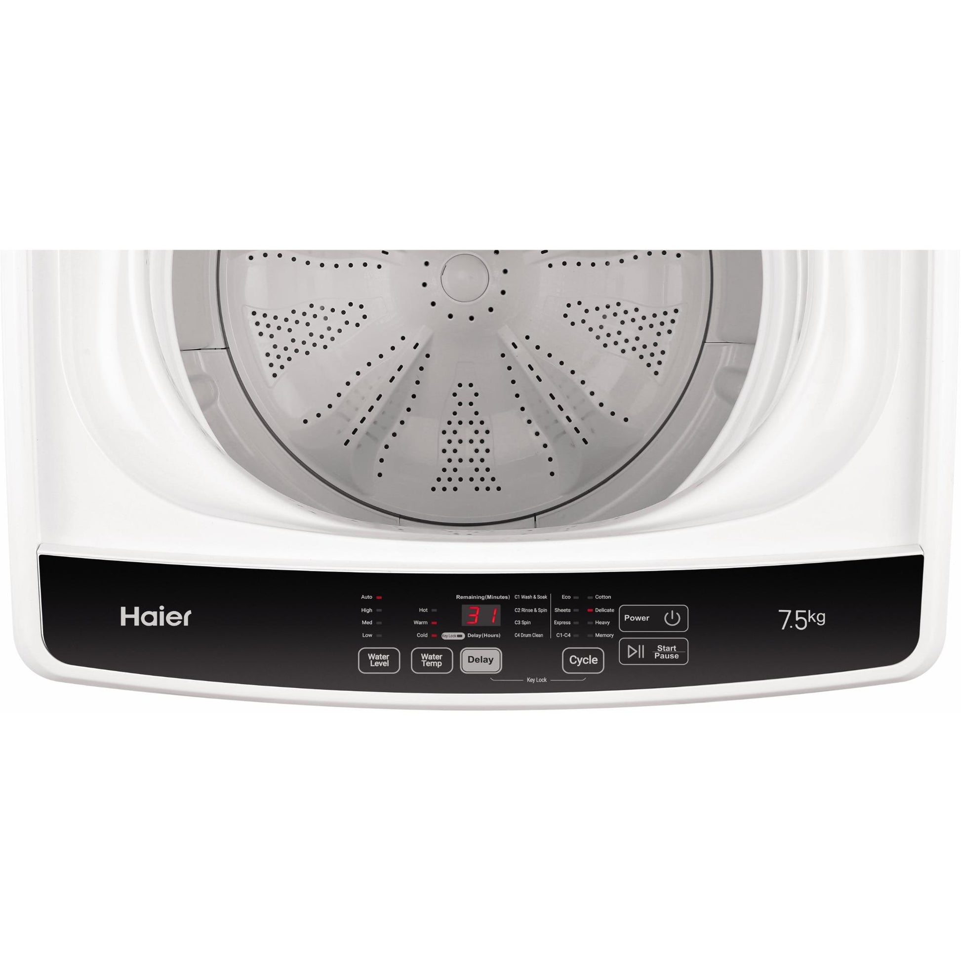 Haier HWT75AA1 7.5kg Top Load Washing Machine