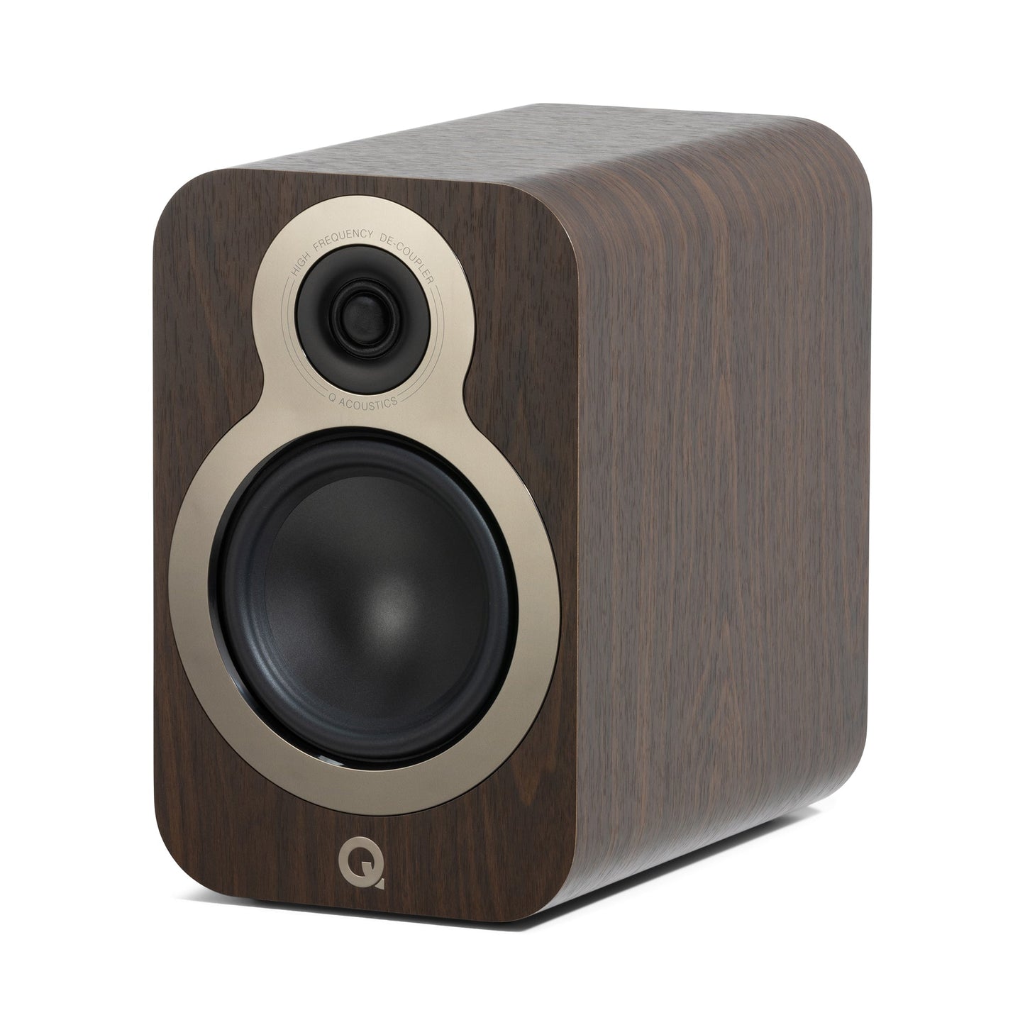 Q Acoustics 3020c Standmount Speakers Walnut  Pair
