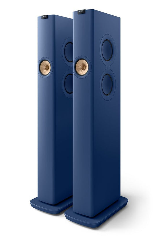 KEF LS60 Wireless Hifi Speakers Pair (Royal Blue)