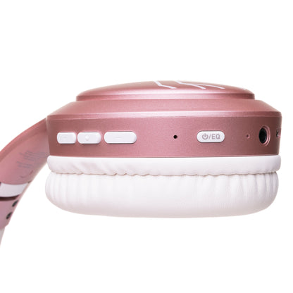 PowerLocus P19 Comfort Bluetooth Headphone (Rose Gold)