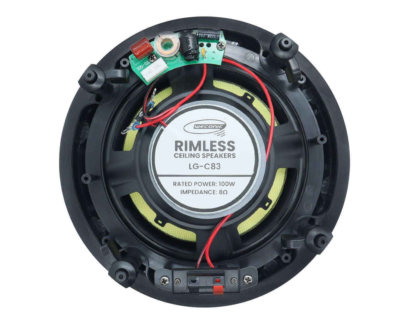 Weconic 8" Ceiling Speaker Package with 320W Bluetooth Amplifier LGC83