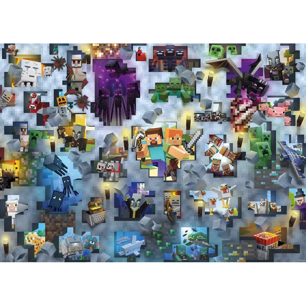 Ravensburger 1000pc Minecraft Challenge Puzzle