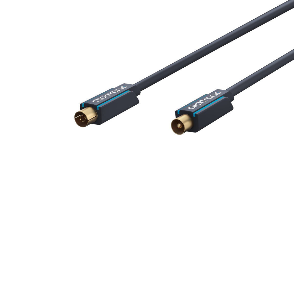 Clicktronic Coaxial Antenna Cable - 15m - Black