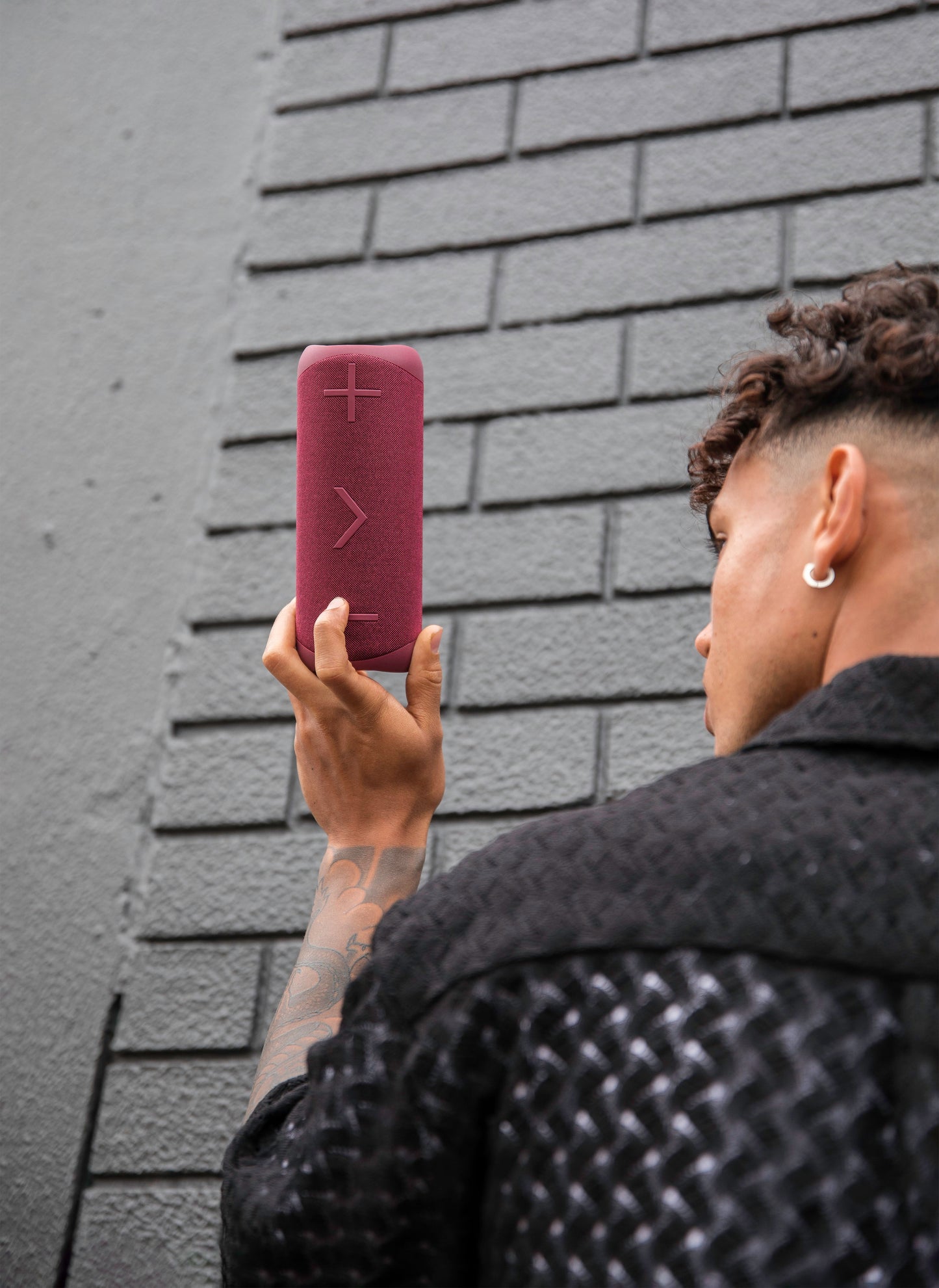BlueAnt X2i Bluetooth Speaker (Crimson Red)