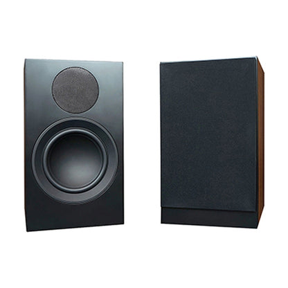 Scansonic HD 2-Pieces L7 Series Bookshelf Home Speakers 150W (Walnut)