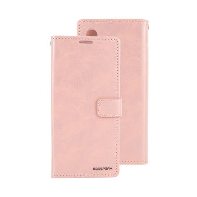Goospery Bluemoon Diary for Galaxy A57 - Rose Gold