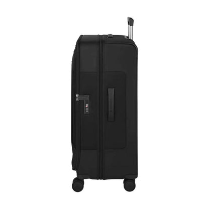 Victorinox 7.0 Werks Traveller Expandable Softside Suitcase Luggage L Black Large