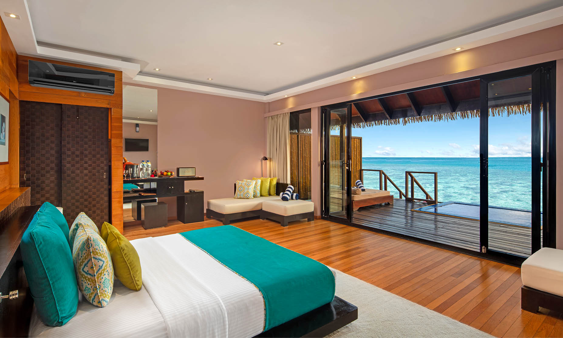 Sunrise Overwater Villa interior