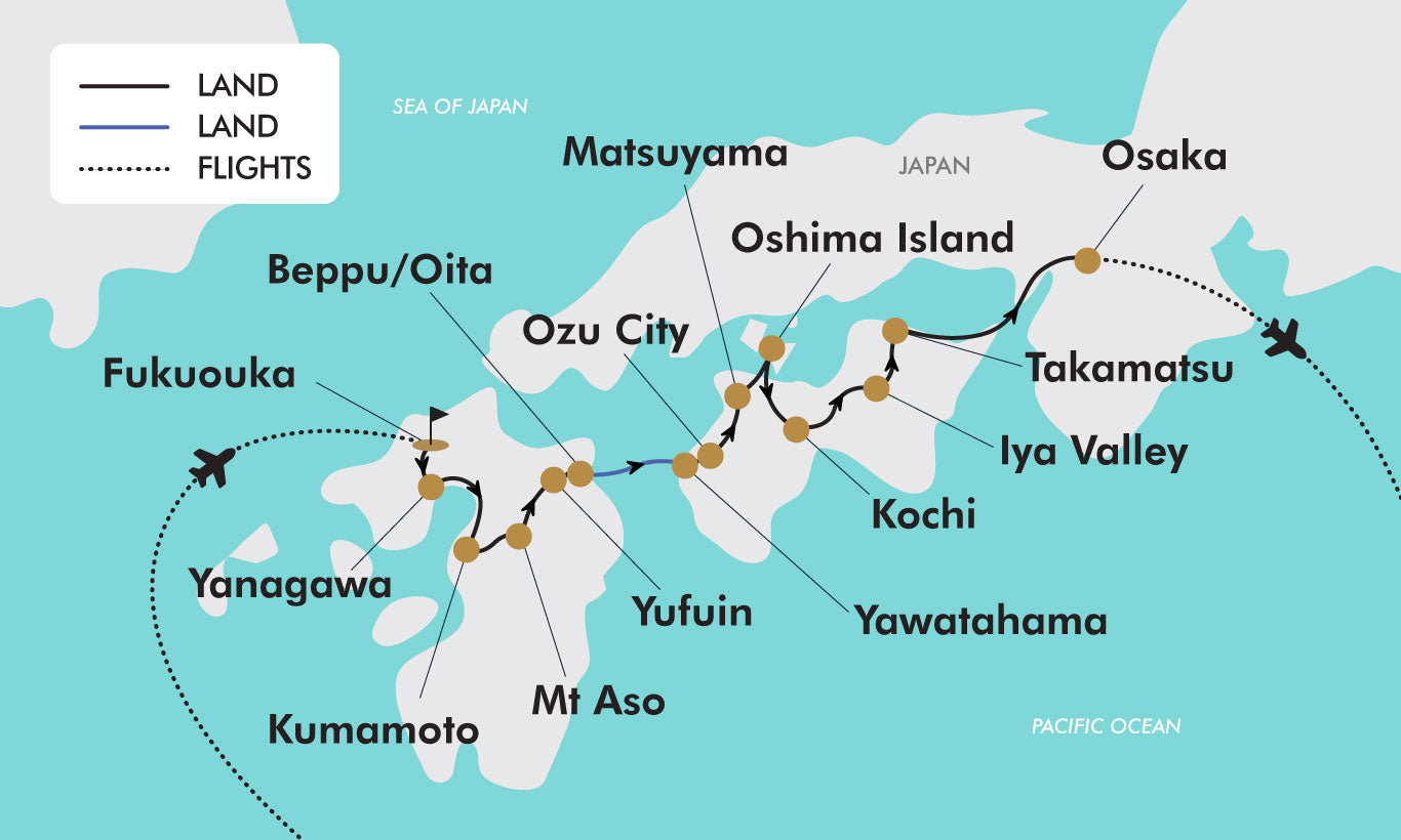 Tour map