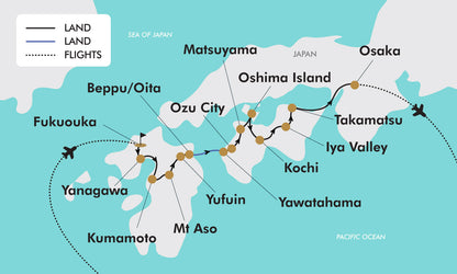 Tour map