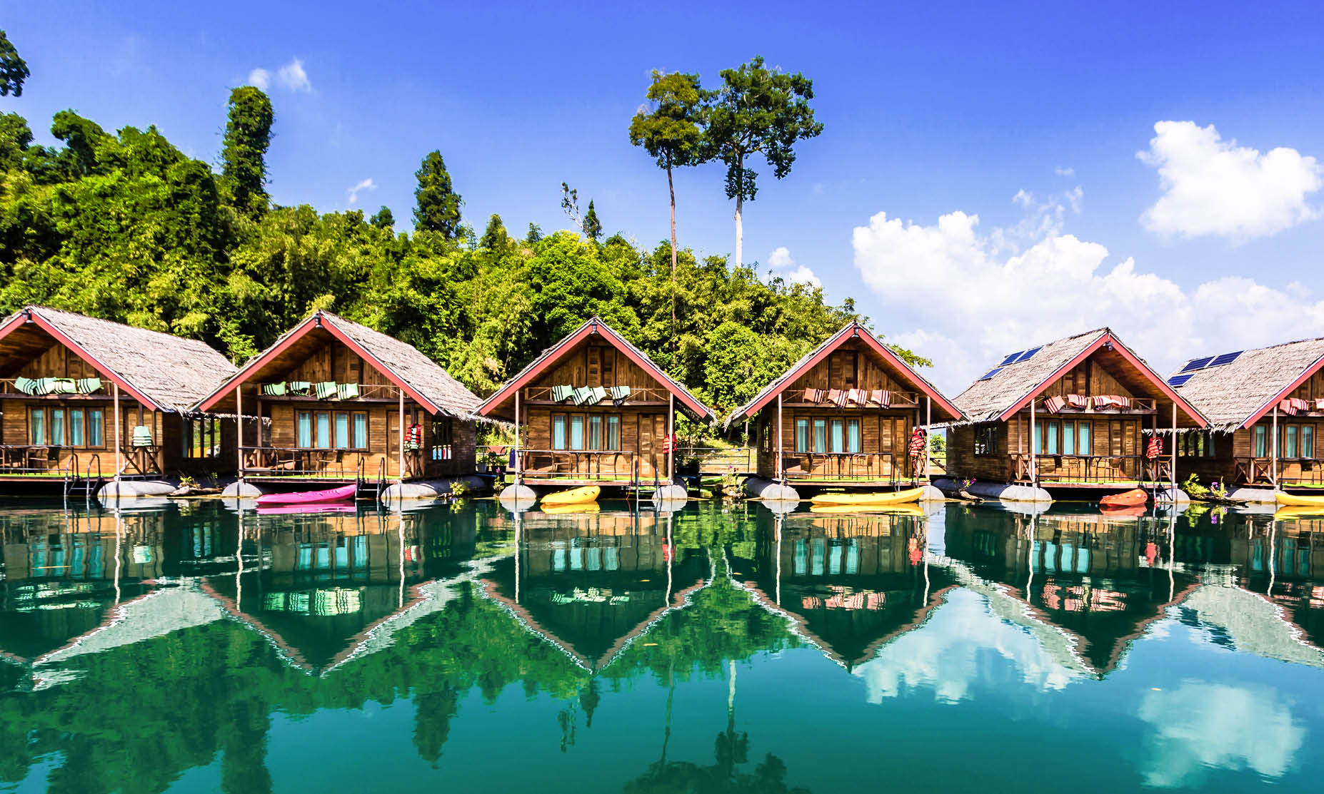 Khao Sok Floating Bungalows