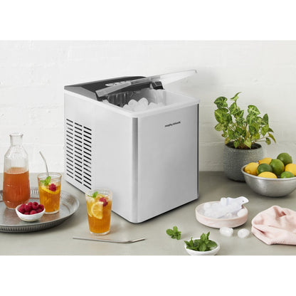 Morphy Richards Compact 12kg Stainless Steel Ice Maker Ice Cube Machine