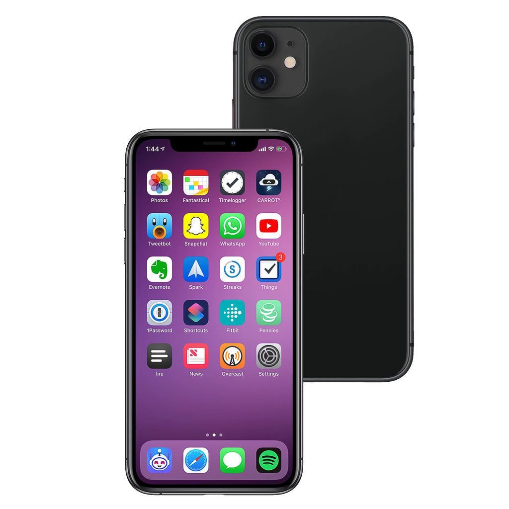 Apple iPhone 11 64GB (Black) [*Refurbished: As new]