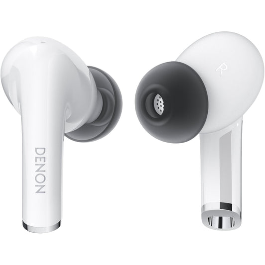 Denon AH-C830NCWW True Wireless Noise Cancelling In-Ear Headphones (White)
