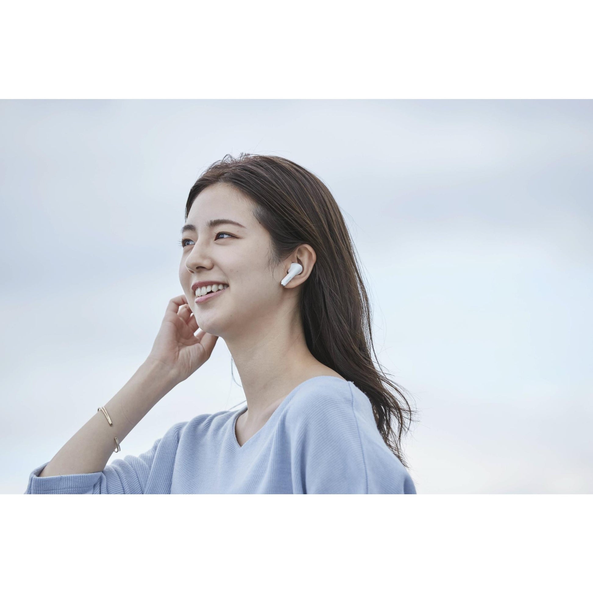 Denon AH-C830NCWW True Wireless Noise Cancelling In-Ear Headphones (White)
