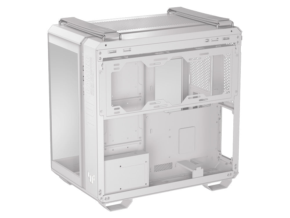 ASUS TUF Gaming GT502 Horizon Dual-Chamber Mid-Tower Case - White