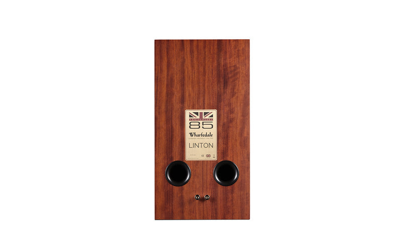 Wharfedale LINTON 85th Loudspeakers with Floor Stands - Pair (Mahogany)