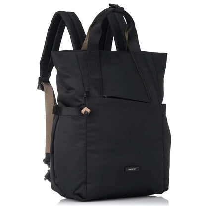 Hedgren SOLAR Black 14" Laptop Backpack Tote Stylish and Versatile Design