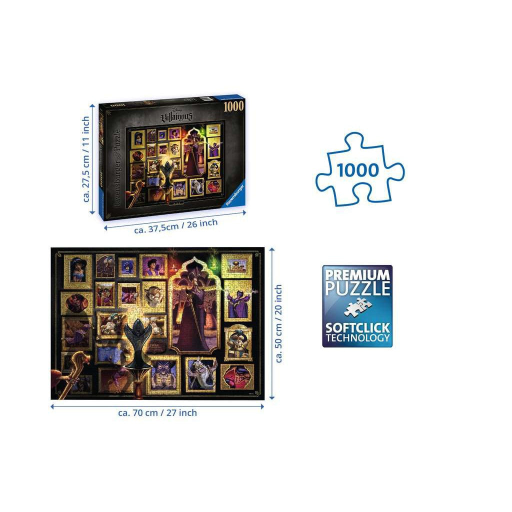 Ravensburger 1000pc Villainous Jafar Puzzle
