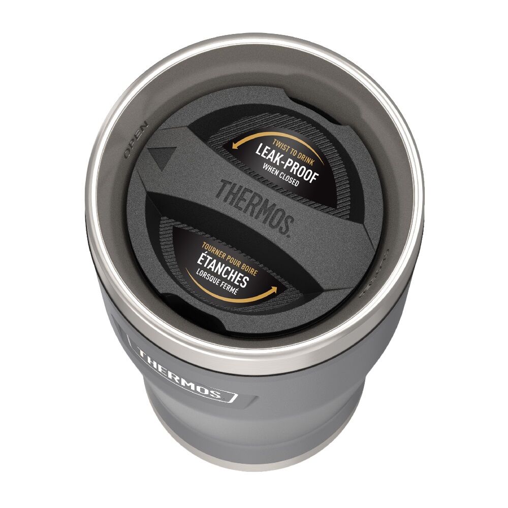 Thermos Icon 470Ml Travel Tumbler - Granite