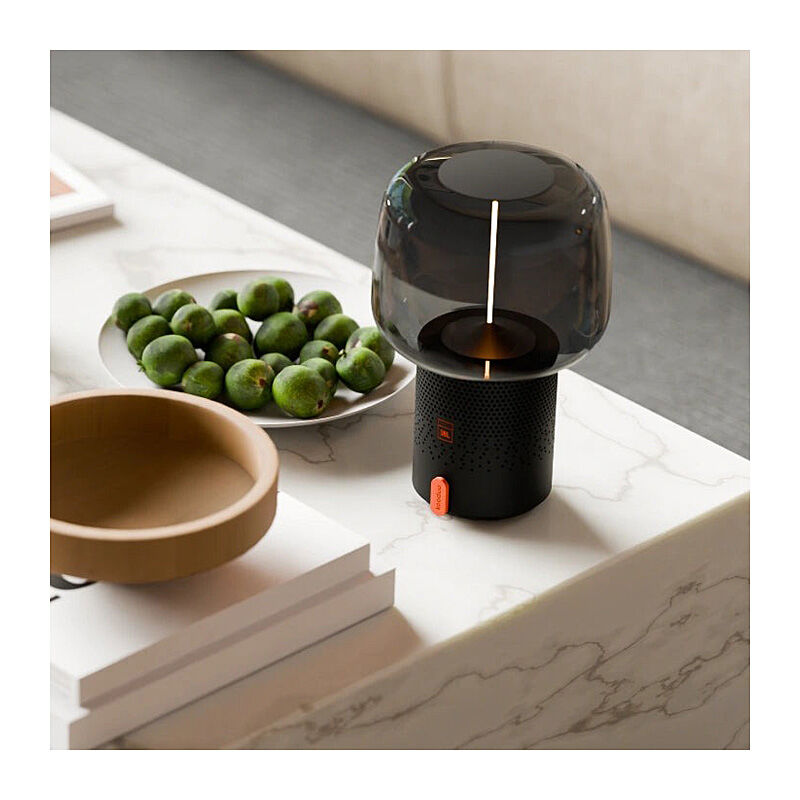 Kooduu Serena Play Lamp/Bluetooth Speaker in Metallic Anthracite
