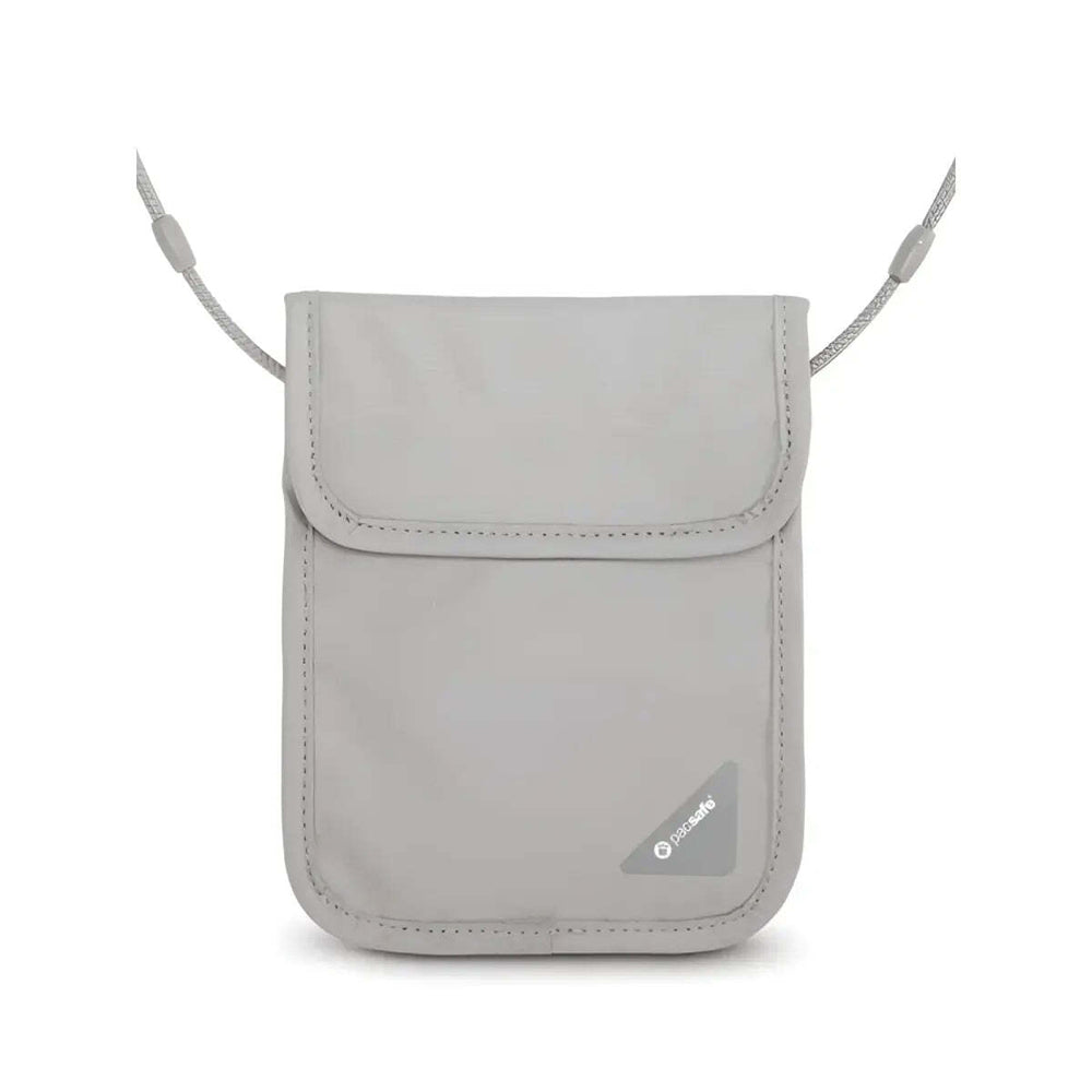 Pacsafe Coversafe X75 RFID Blocking Neck Pouch - Grey