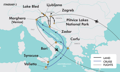 Itinerary map 2