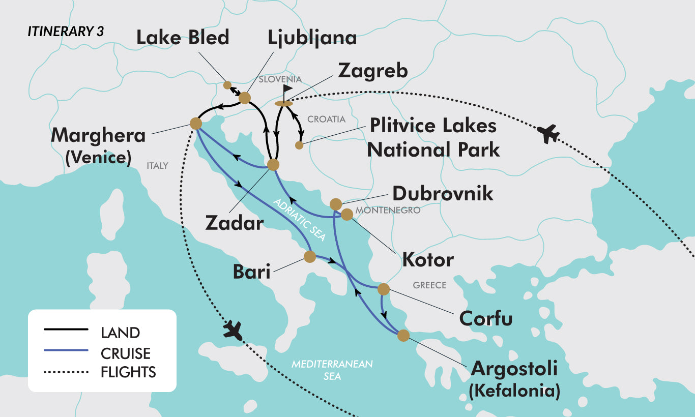 Itinerary map 3