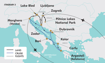 Itinerary map 3