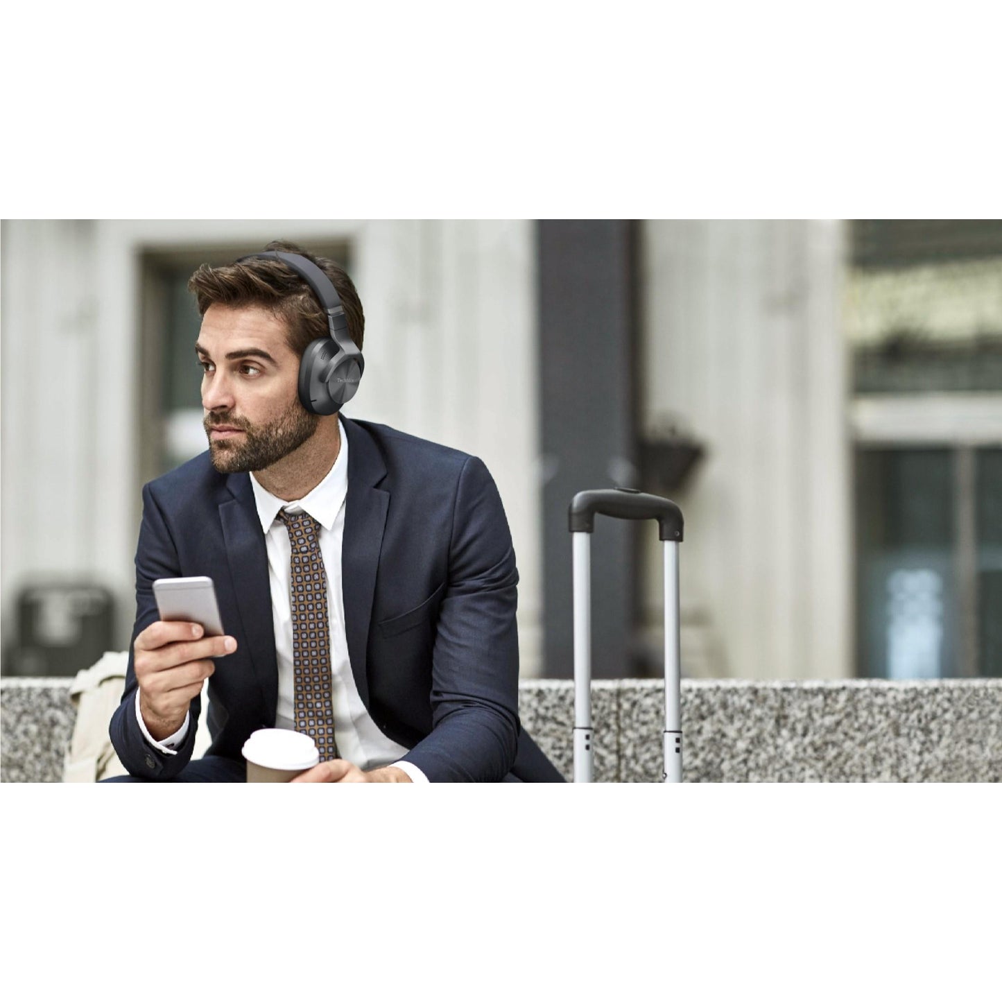Technics Wireless Noise Cancelling Over-Ear Headphones (Black)