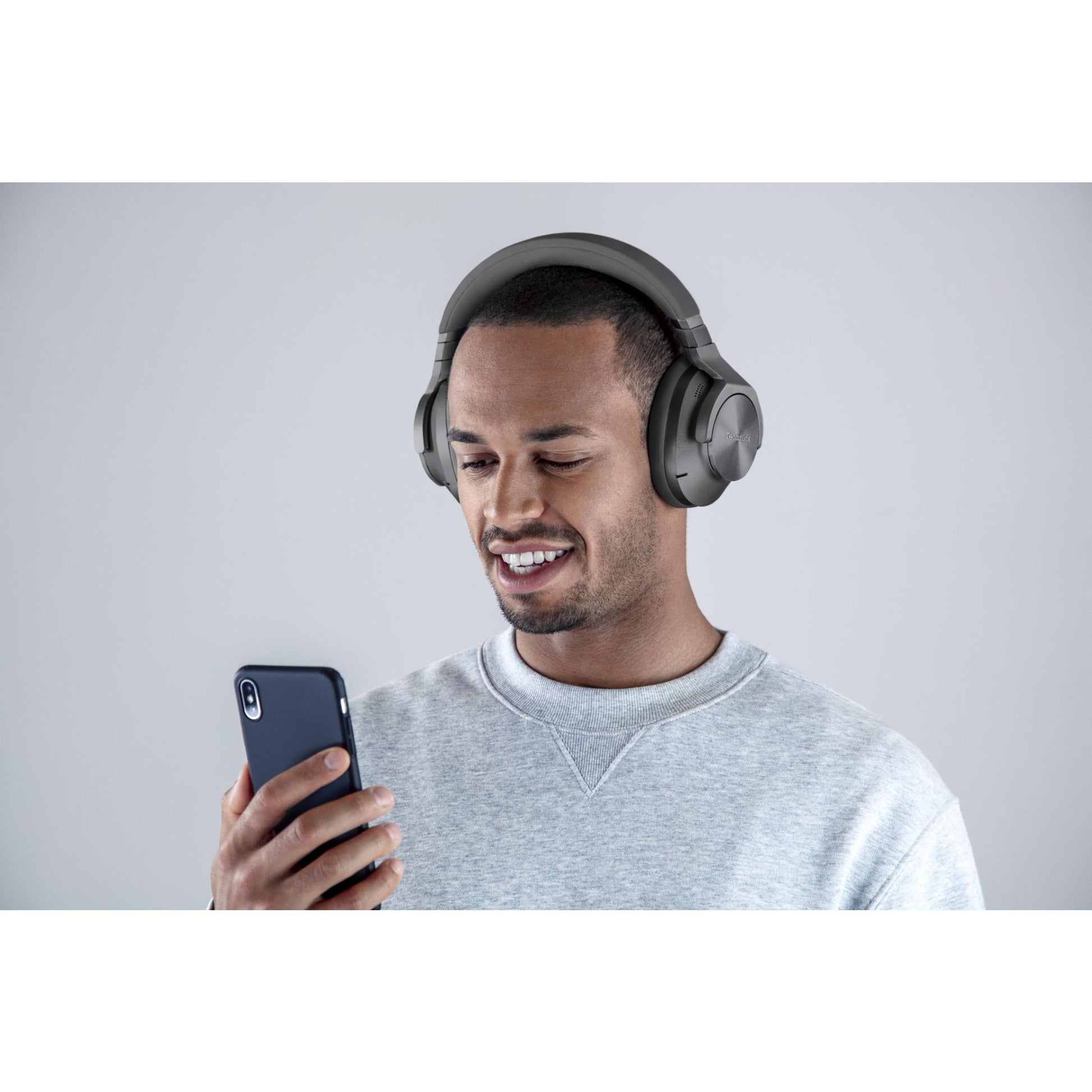 Technics Wireless Noise Cancelling Over-Ear Headphones (Black)